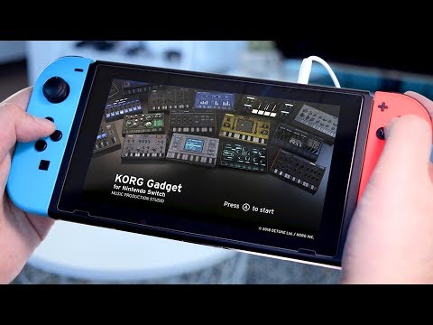 KORG Gadget - A Music Production Studio for Nintendo Switch!
