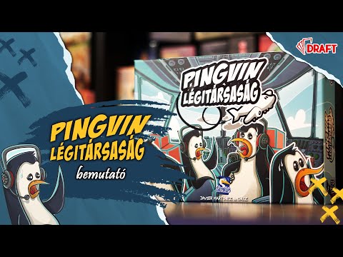 Elfuserált légi társaság | Pingvin légitársaság társasjáték bemutató - :: DRAFT :: Társasjáték vlog