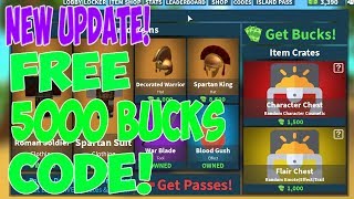 Descargar Mp3 De All New Island Royale Codes Free Tickets Roblox - new spartan update code in island royale roblox