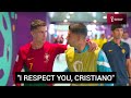 Cristiano Ronaldo,Suarez showed respect !!🇺🇾🇵🇹🤝