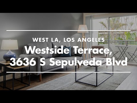 LA Apartment Tour | Westside Terrace, Furnished Apartment in West LA