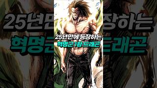 [ 원피스1187화 최신네타 ] 드디어 움직이는 혁명군 1황 드래곤의 마리조아 진격