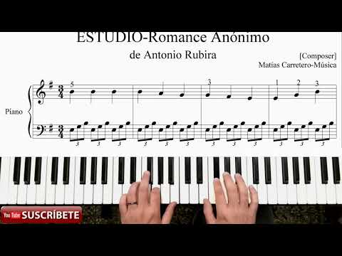Romance D´Amour - Piano Solo - PARTITURA