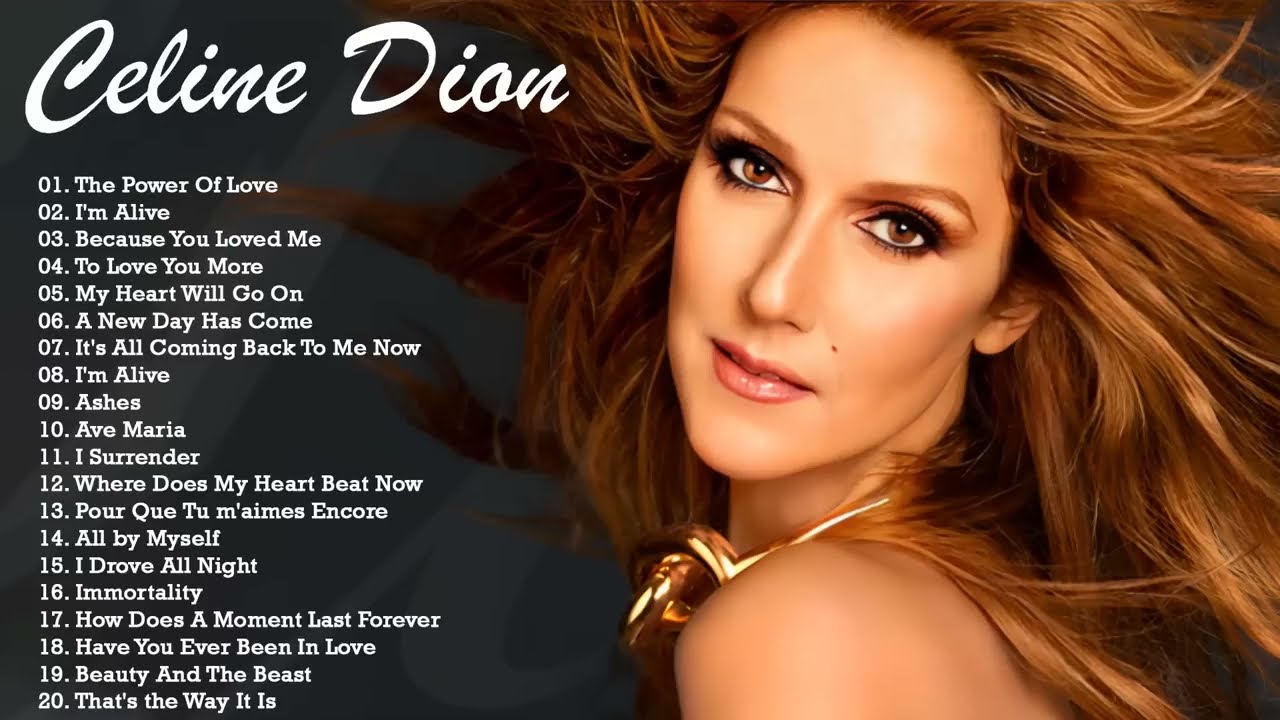 Celine Dion Hits Songs 2024 | Greatest playlist Songs Celine Dion | Best Songs of World Divas