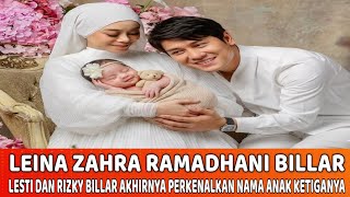 Download lagu 🔴 LEINA ZAHRA RAMADHANI BILLAR - Lesti and Rizky Billar Introduce Their Third Child's Name to the... mp3