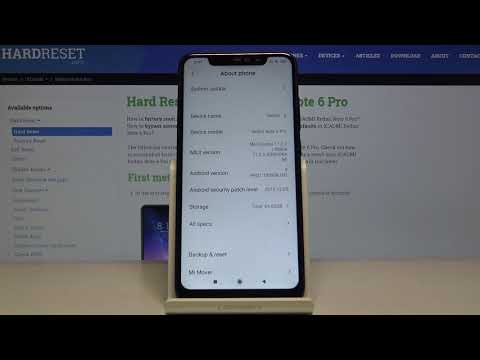 How to Find Phone Specs in XIAOMI Redmi Note 6 Pro – Open Phone Specifications