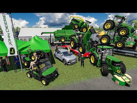 , title : 'Acheteur compulsif achète 10 tracteurs John Deere en pleine Foire agricole | FS 22 RolePlay'