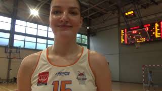 Niewiarygodne! Koszykarki MUKS w ostatniej sekundzie wygrywa z GTK Gdynia!O meczu mówi Eliza Łakoma