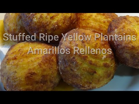 How to Make Puerto Rican Stuffed Yellow Plantains - Rellenos de Amarillos Boricua  [Episode 337]