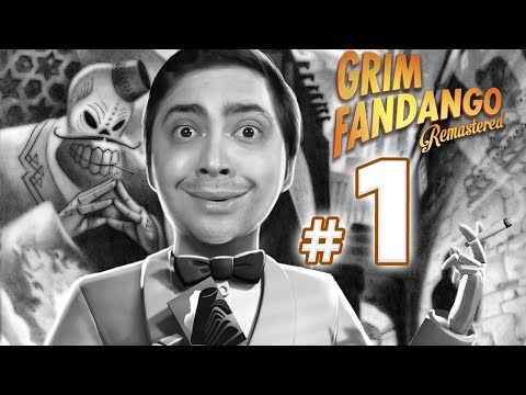 alanzoka jogando Grim Fandango Remastered - Parte 1