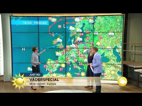 Hit ska du resa om du vill ha varmt väder! - Nyhetsmorgon (TV4)