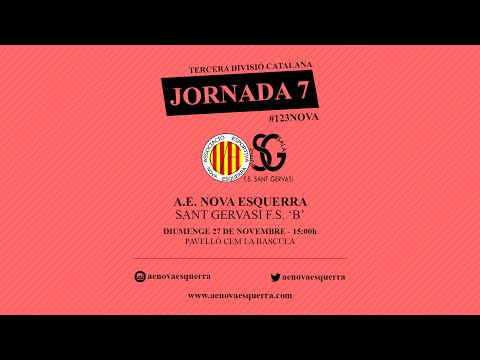 J07 | Sènior 'B' 5-1 Sant Gervasi F.S. 'B'