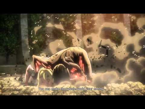 Eren Titan Form vs Annie Titan Form [Final Battle] [Shingeki No Kyojin - SNK]