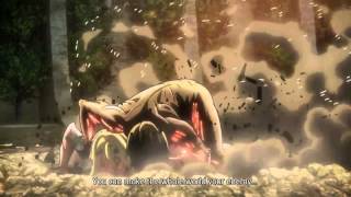 Eren Titan Form vs Annie Titan Form Final Battle S