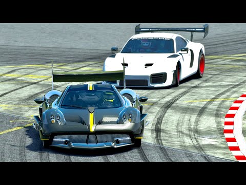 Pagani Huayra GTR vs 2019 Porsche 935 at Top Gear
