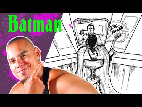 Batman Speed drawing for my new piece "I have failed you"