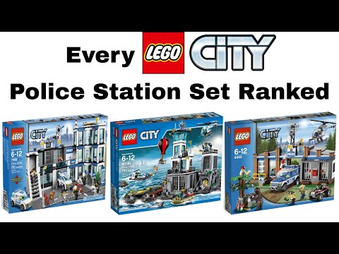 Every LEGO City Police Station Set Ranked (2005-2023)