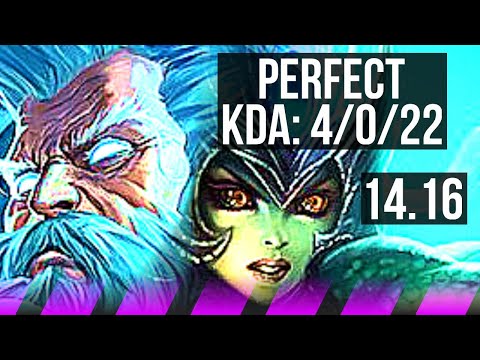 ZILEAN & Swain vs NAMI & Lucian (SUP) | 4/0/22, 65% winrate | NA Master | 14.16