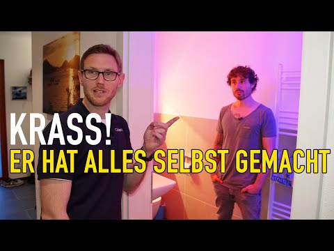 ER hat sein KNX Smart Home Haus komplett selbst gemacht. Dank uns natürlich!
