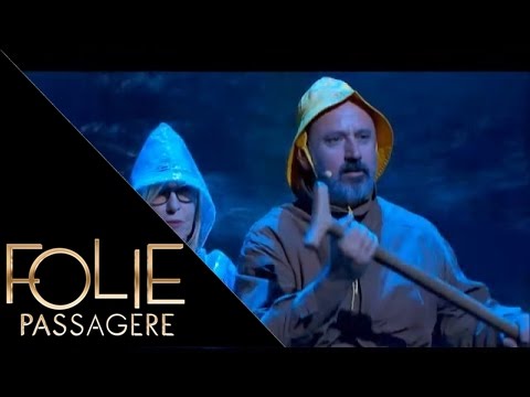 Chantal Ladesou dans la barque de Daniel Morin - Folie Passagère 09/12/2015