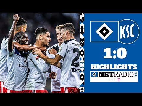 "INNENPFOSTEN UND REIN!" | HSV vs. Karlsruher SC | HIGHLIGHTS und Stimmen im HSVnetradio