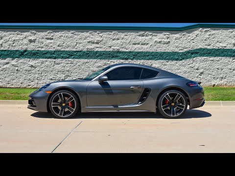 Cruising OKC in A 2020 718 Porsche Cayman S