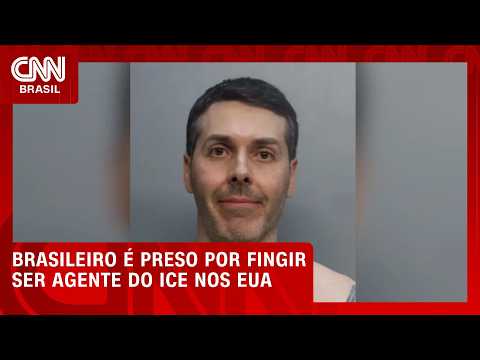 Brasileiro é preso após se vestir de agente do ICE durante votação nos EUA | LIVE CNN