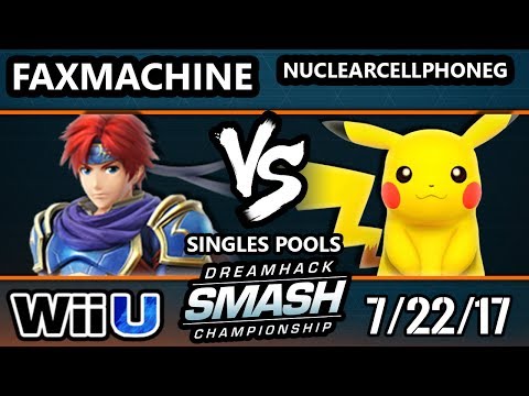 DHATL17 Smash 4 - FaxMachine (Roy) Vs. nuclearcellphoneg (Pikachu) - Pools - Smash Wii U