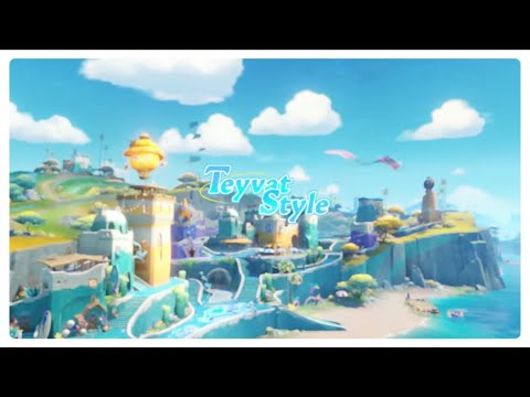 Outfit Teaser: Teyvat Style (Chromatic Summer) - Genshin Impact OST