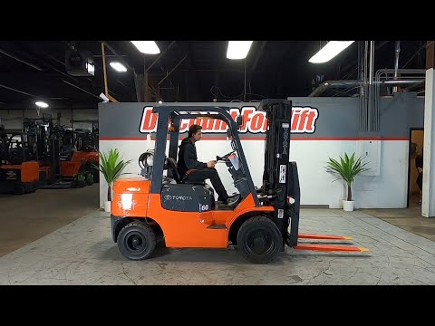 TOYOTA 7-Series 7FGU30 6,000lb LP (Propane) #6980 - Forklift For Sale