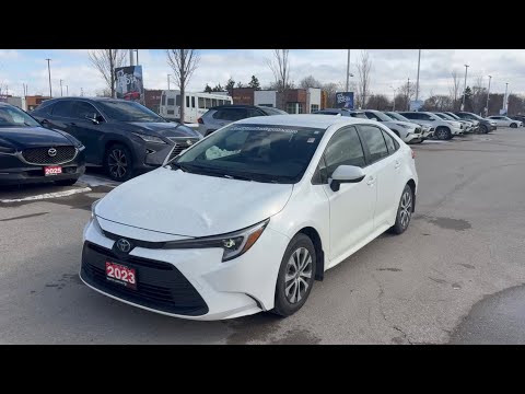2023 Toyota Corolla in White for sale at North London Toyota in London, ON