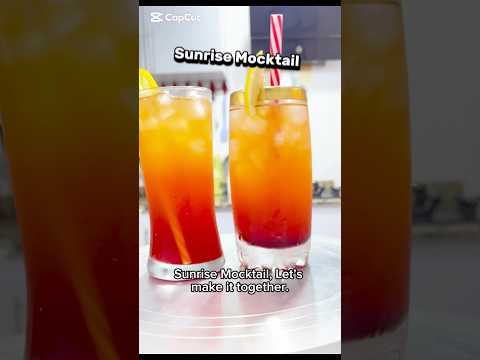 Best Sunrise Mocktail.
