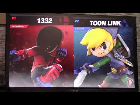 FireThePyro (Mii Brawler) vs. JoJoDaHoBo (Toon Link) - Losers Top 8 - Orbitar 98