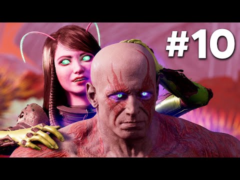 MARVEL'S GUARDIANS OF THE GALAXY Gameplay Walkthrough Part 10 - CHAPTER 10 - TEST OF FAITH
