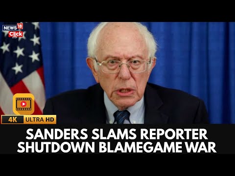 “Don’t Twist My Words!” — Sanders Blasts Reporter In Shutdown Spat | Barnie Sanders | N18G