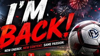 I'M BACK! Youtube deleted my channel.....    Now we are back .....     NEW ENERGY. NEW CONTENT.