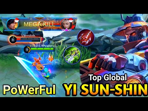Yi Sun Shin Top Global 2021 Build | Top Global Yi Sun Shin Gameplay - MLBB