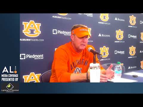 Hugh Freeze addresses the media following Auburn's 2OT loss to Mizzou