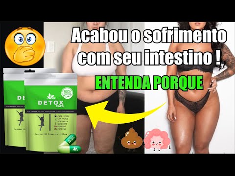 Detox Caps é bom para o intestino? Detox Caps Emagrece? Limpa o intestino? Elimina prisão ventre?