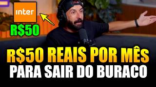 SÓ TEM R$50 REIAS? O PLANO REAL PARA SAIR DO ZERO EM 2026