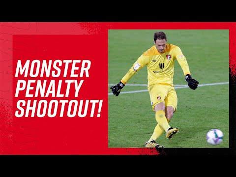 INCREDIBLE penalty shoot out 😱| AFC Bournemouth 11-10 Crystal Palace