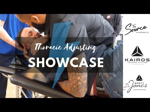 Chiropractic Thoracic Adjusting Showcase in Hamburg, Germany w/ Dr. Brett Jones
