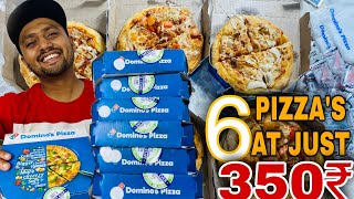 Domino's 6 Pizza's at just 350₹ | Domino's Pizza offer | Anshu Yadav