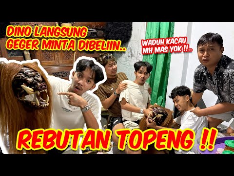 Finally, Nemo bought a new mask again!! DINO IMMEDIATELY WAS EXCITED TO BUY IT