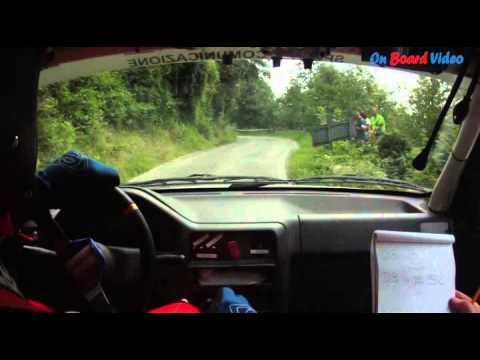 Cameracar 1°Rally Ronde d'Estate 2014 Morganti-Cadei Peugeot 106 A5