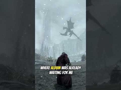 MIRAAK ABSORBS THE SOUL OF THE MAIN STORYLINE DRAGON #skyrim #skyrimremastered #gaming