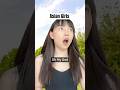 How Girls React To The Sun