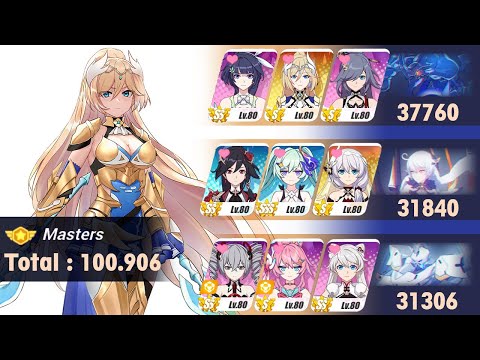 Honkai Impact - Memorial Arena (Master) W24 - Tonatiuh [37760]* HV [31840]* Heimdall [31306]