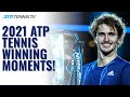Every Championship Point & Trophy Lift From 2021 ATP Tennis Season! ?