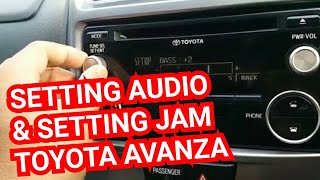 Download lagu Cara Setting Audio Bass Treeble dan Setting Jam Di Toyota Avanza mp3 Download lagu Cara Setting Audio Bass Treeble dan Setting Jam Di Toyota Avanza mp3